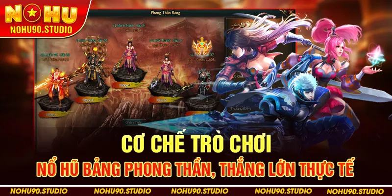 Cơ Chế Trò Chơi – Nổ Hũ Thần Thoại, Thắng Lớn Thực Tế
